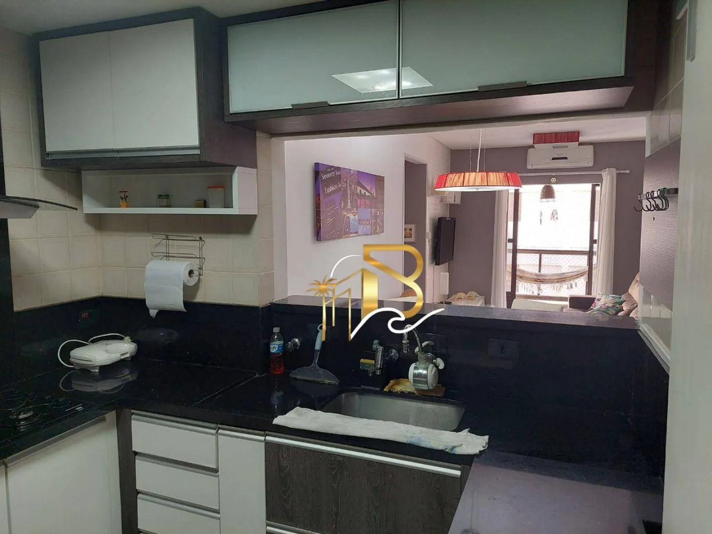 Apartamento com 2 dormitórios à venda, 70 m² por R$ 450.000 - Tombo - Guarujá/SP