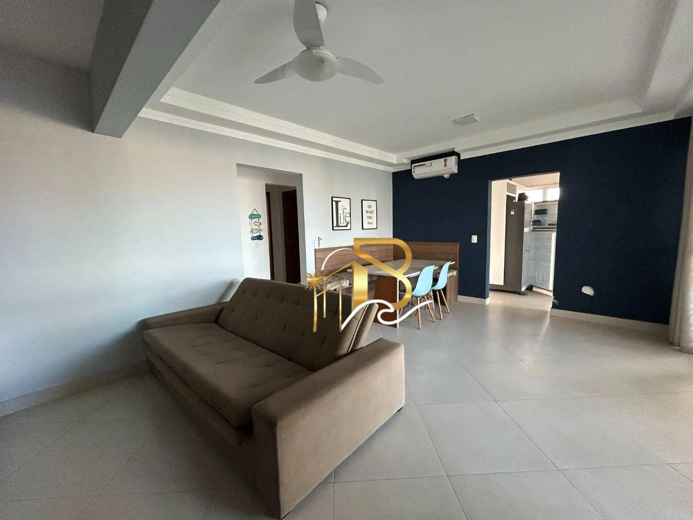Apartamento com 3 dormitórios, 118 m² - venda por R$ 950.000 ou aluguel por R$ 5.800/mês - Enseada - Guarujá/SP