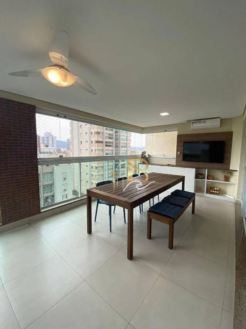 Apartamento com 3 dormitórios à venda, 120 m² por R$ 1.000.000,00 - Praia da Enseada - Guarujá/SP