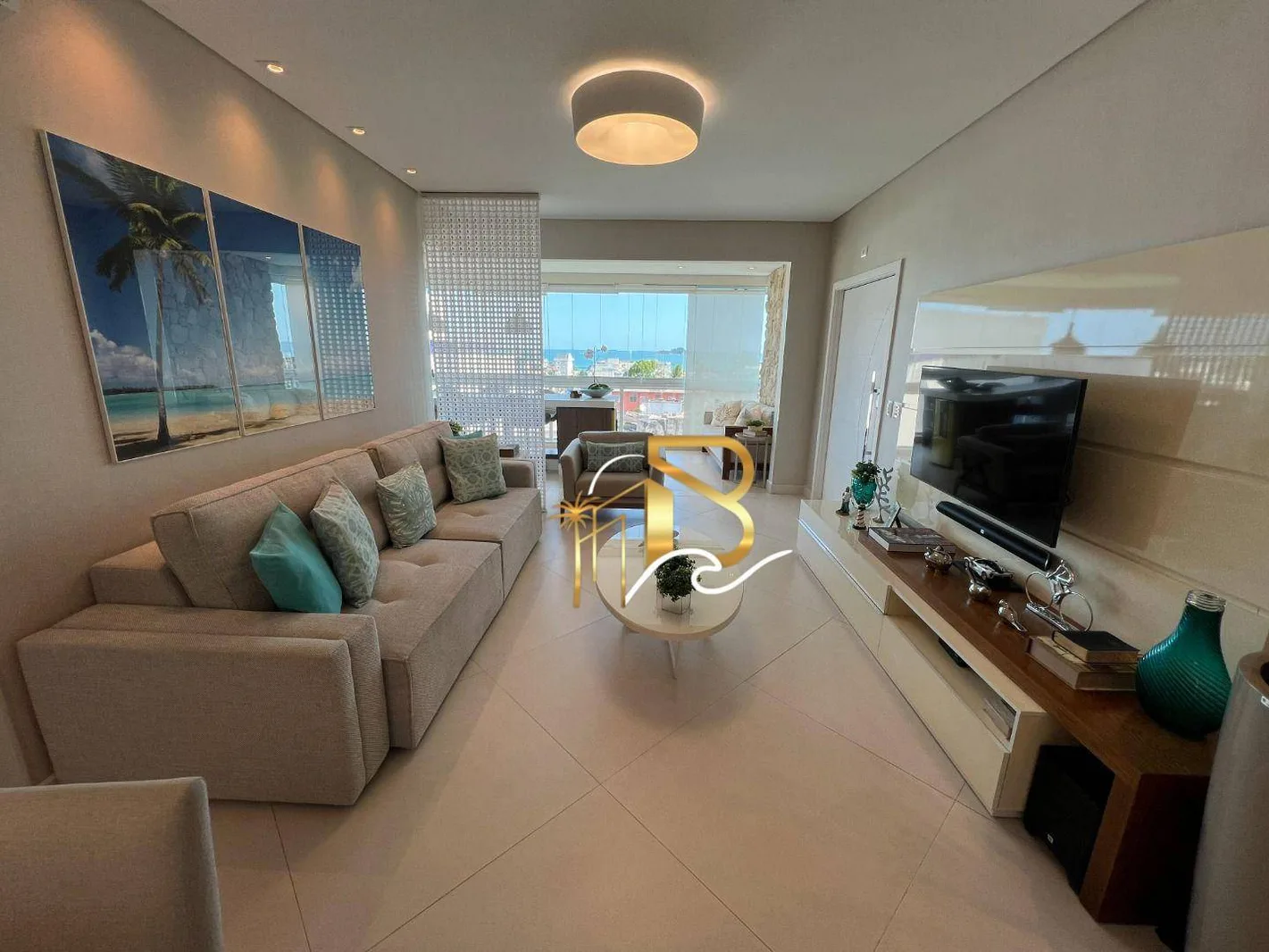 Apartamento com 3 dormitórios à venda, 132 m² por R$ 1.600.000,00 - Praia da Enseada - Guarujá/SP