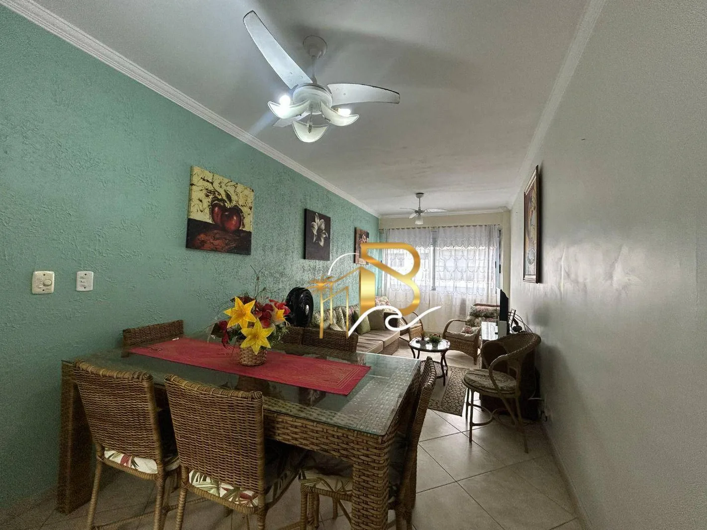 Apartamento Duplex com 3 dormitórios à venda, 120 m² por R$ 600.000 - Tombo - Guarujá/SP