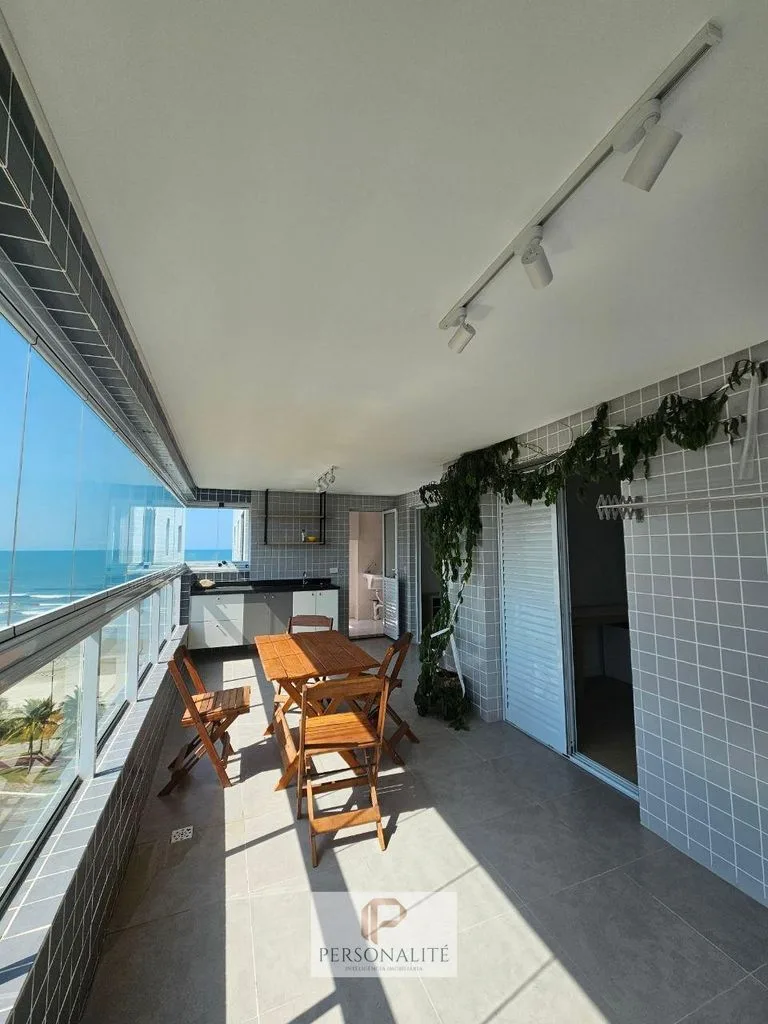 Apartamento vista mar 3 dorm Caiçara!