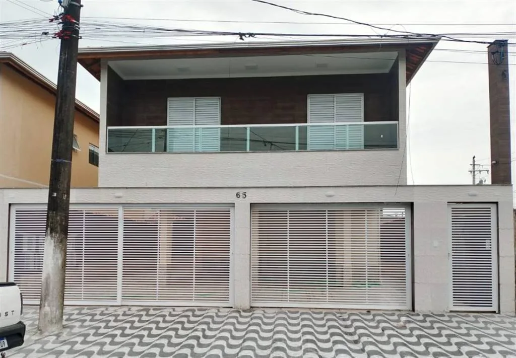 Casa 2 dormitórios à venda, 51m² por R$ 270.000,00 - Ribeirópolis - Praia Grande/SP