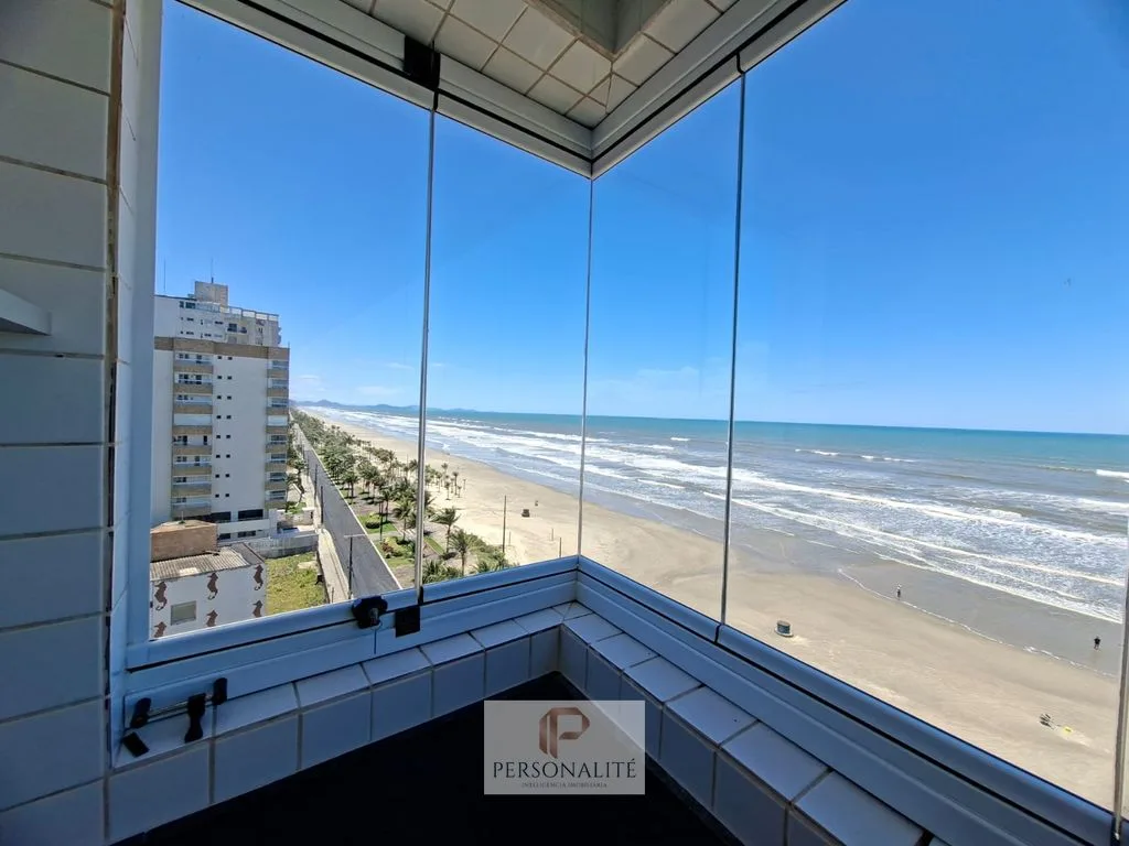 Lindo apto novo 3 dorm 1 suíte, 2 vagas privativas  frente para o mar