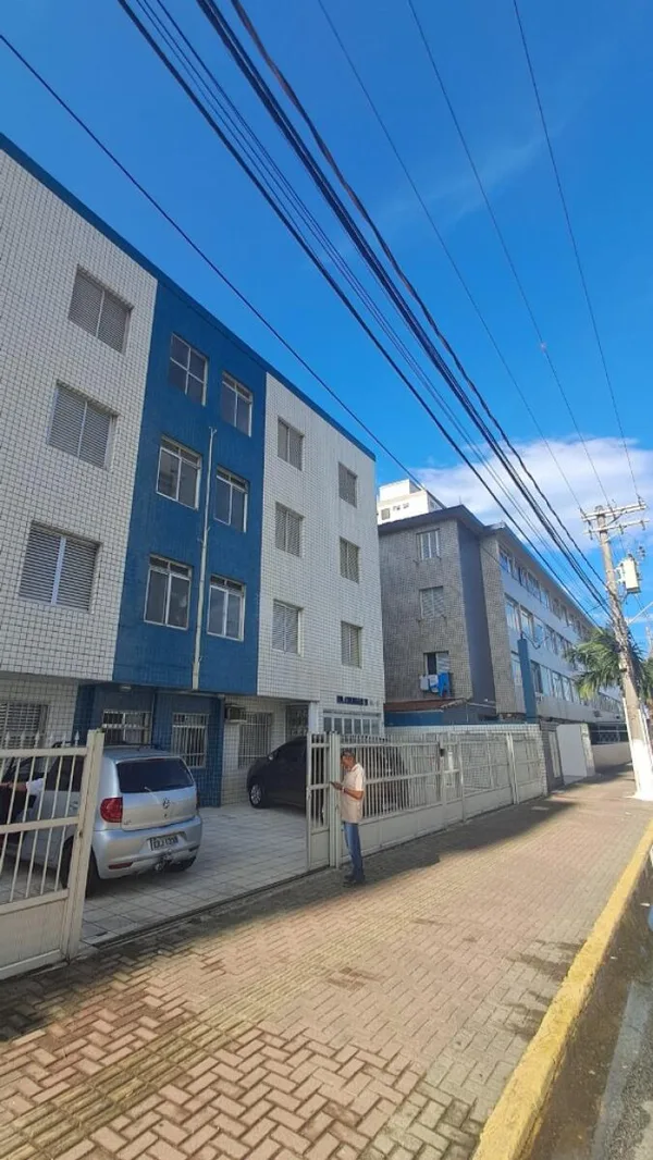 Maravilhoso Apartamento Kitinete Térreo no Mirim, Praia Grande - 1 Quarto